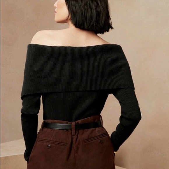 Brand new with tags jcrew off the shoulder sweater - Picture 2 of 4